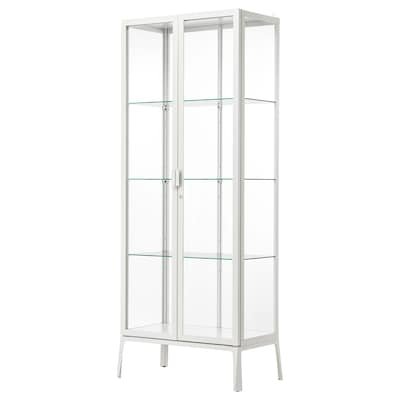 Glass-door cabinet, 73x175 cm